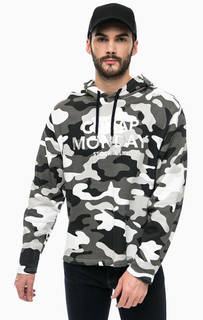 Толстовка из хлопка с камуфляжным принтом Cheap Monday
