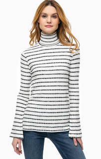 Джемпер в полоску с удлиненной спинкой Mavi