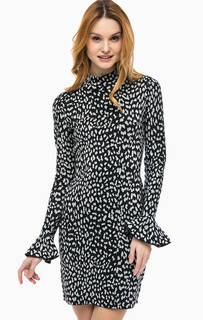 Обтягивающее платье с животным принтом Michael Michael Kors