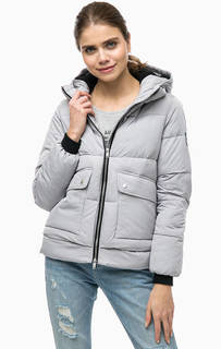 Короткая утепленная куртка с капюшоном Superdry