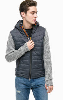 Легкая куртка с капюшоном и карманами Superdry