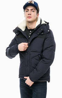 Короткая зимняя куртка со съемным капюшоном Superdry