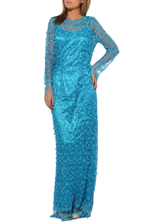 Приталенное платье с полупрозрачными рукавами Nothing but Love