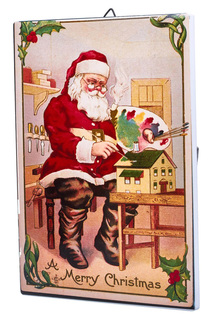 Панно на стену "Санта" DUE ESSE CHRISTMAS