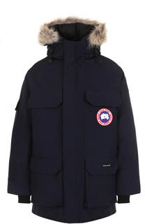 Пуховая парка Expedition с меховой отделкой капюшона Canada Goose