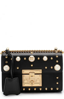 Сумка Padlock с заклепками Gucci