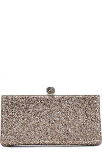 Клатч Celeste S с глиттером Jimmy Choo