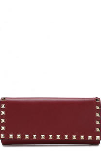Кожаный кошелек Rockstud на цепочке Valentino