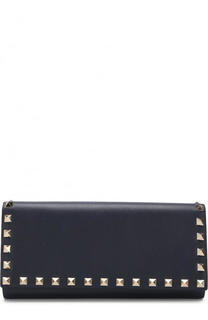 Кожаный кошелек Rockstud на цепочке Valentino