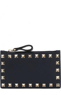 Кожаный футляр на молнии Rockstud Valentino