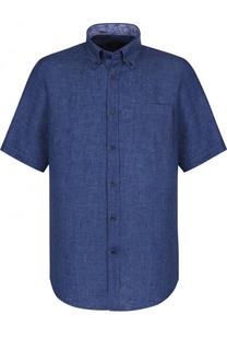 Льняная рубашка с воротником button down Paul&amp;Shark Paul&Shark