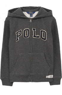 Спортивный кардиган на молнии с капюшоном Polo Ralph Lauren