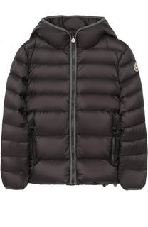 Пуховая куртка с капюшоном Moncler Enfant