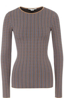 Приталенный пуловер с круглым вырезом Stella McCartney