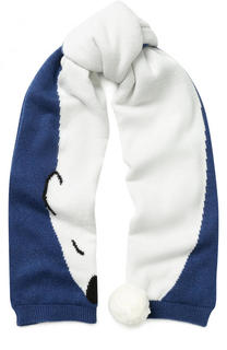Кашемировый шарф с помпоном Loro Piana