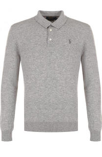 Кашемировое поло с длинными рукавами Polo Ralph Lauren