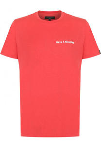 Хлопковая футболка с круглым вырезом Rag&amp;Bone Rag&Bone