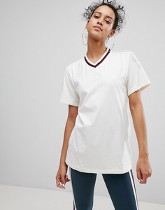Белая футболка adidas Originals Adibreak - Белый