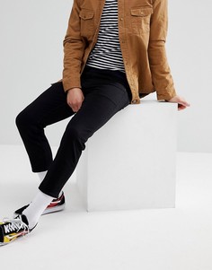 Черные укороченные джинсы скинни ASOS - Черный