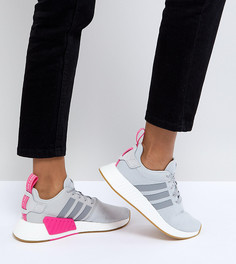 Серые кроссовки adidas Originals NMD R2 - Черный