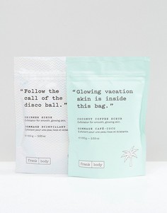 Набор скрабов для тела Frank Body Mini Coconut &amp; Shimmer - Бесцветный
