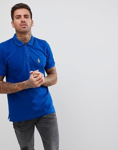 Темно-синяя футболка-поло Luke Sport - Темно-синий