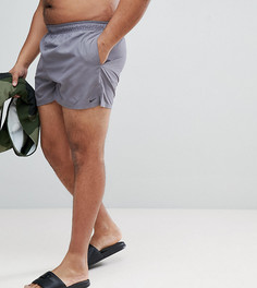 Серые короткие шорты для плавания Nike Plus Volley NESS8830-071 - Серый