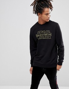 Черный свитшот с принтом Star Wars ASOS - Черный