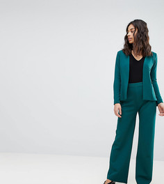 Широкие брюки Boohoo Petite - Зеленый