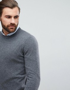 Темно-серый кашемировый джемпер ASOS - Серый