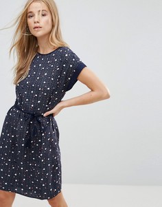 Платье в горошек Vero Moda - Темно-синий