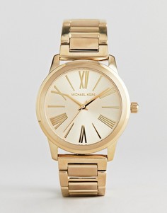 Золотистые часы из нержавеющей стали Michael Kors MK3490 - Золотой