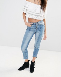 Джинсы герлфренды River Island - Синий