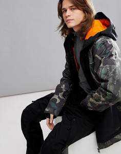 Зимняя куртка с камуфляжным принтом Billabong Fuze - Зеленый