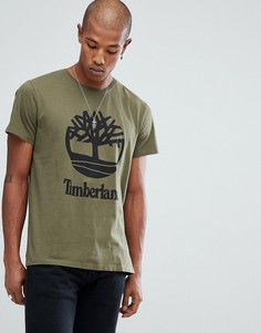 Зеленая футболка Timberland - Зеленый