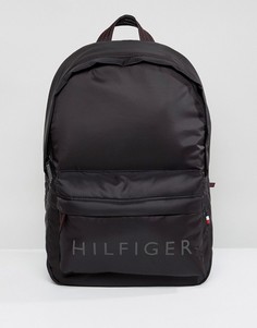 Черный легкий нейлоновый рюкзак с логотипом Tommy Hilfiger - Черный