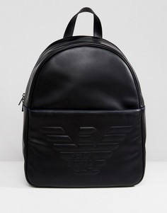 Черный рюкзак Emporio Armani - Черный