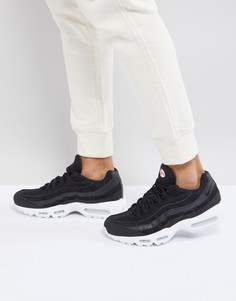 Черные кроссовки Nike Air Max 95 Premium SE 924478-001 - Черный