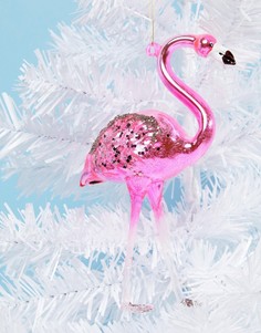 Новогоднее украшение в виде фламинго Sass &amp; Belle - Мульти
