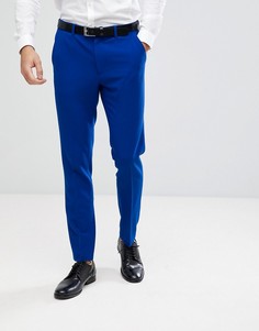 Синие брюки скинни ASOS - Синий