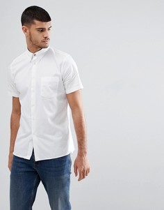 Белая рубашка с коротким рукавом и карманом PS Paul Smith - Белый