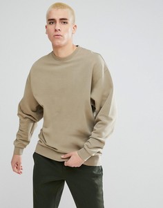 Бежевый оверсайз-свитшот ASOS - Бежевый