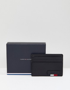 Черная кредитница с фирменной нашивкой Tommy Hilfiger - Черный
