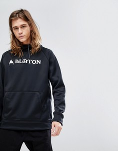 Худи черного цвета с логотипом Burton Snowboards - Черный