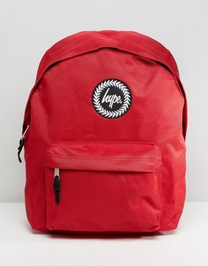 Красный рюкзак с нашивкой Hype - Красный