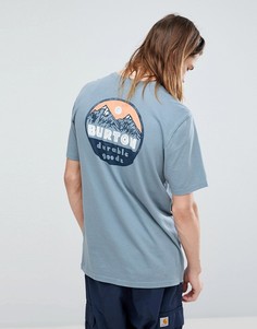 Синяя футболка с логотипом Burton Snowboards Hopewell - Синий