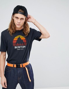 Черная футболка с логотипом Burton Snowboards Underhill - Черный
