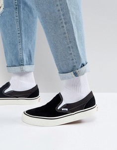 Черные кеды-слипоны Vans UA Classic Anaheim 98 Dx VA3JEXQU1 - Черный