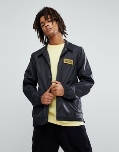 Спортивная куртка с логотипом Volcom - Черный