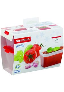 Набор мини-контейнеров для заморозки PURITY, 120мл (4 шт.) tescoma